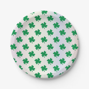 St Patrick's Day Shamrock Papieren Bordje