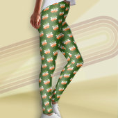 St Patricks Day shamrock Part Irish Alle problemen Leggings