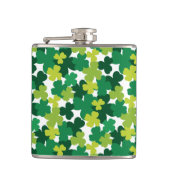 St. Patrick's Day Shamrock Pattern Heupfles (Voorkant)