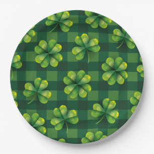 St. Patrick's Day Shamrock Play Papieren Bordje