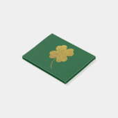 St. Patrick's Day Shamrock Post-it® Notes (Schuin)