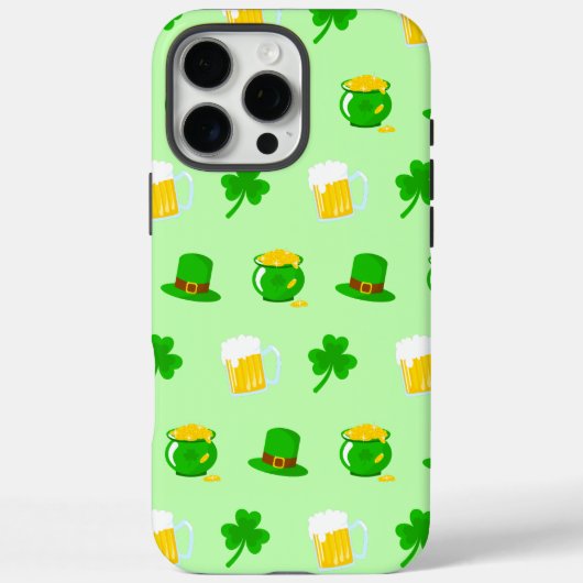 St. Patrick's Day Shamrock Pot of Gold Beer Case-Mate iPhone Case (Achterkant)