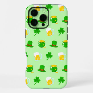 St. Patrick's Day Shamrock Pot of Gold Beer iPhone 16 Pro Max Hoesje