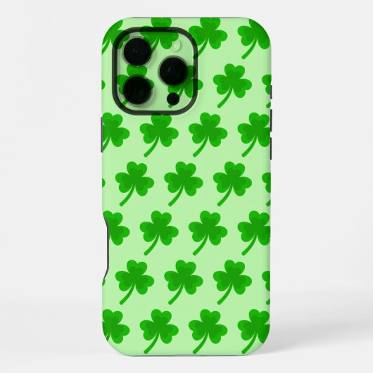St. Patrick's Day Shamrock Pot van Gouden Keltisch iPhone Hoesje (Achterkant)