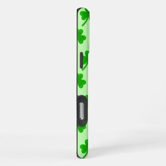 St. Patrick's Day Shamrock Pot van Gouden Keltisch iPhone Hoesje (Rechterkant)