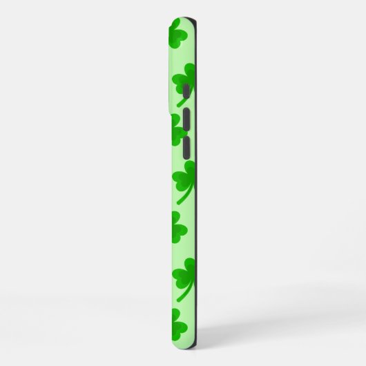 St. Patrick's Day Shamrock Pot van Gouden Keltisch iPhone Hoesje (Linkerkant)