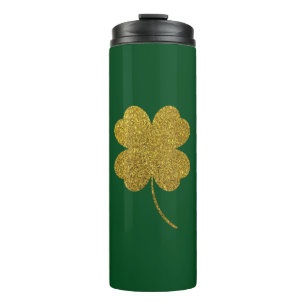 St. Patrick's Day Shamrock Thermosbeker