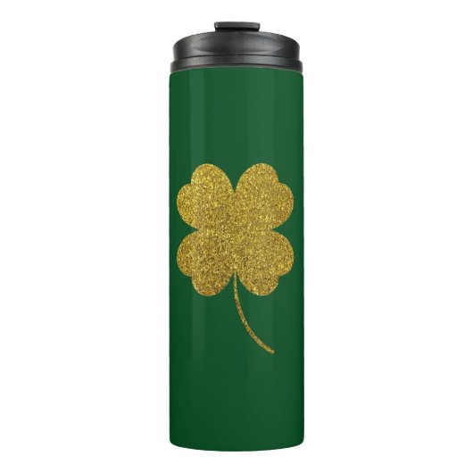 St. Patrick's Day Shamrock Thermosbeker (Voorkant)