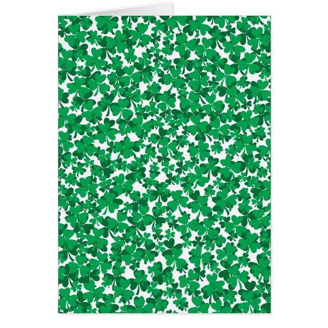 St. Patrick's Day Shamrocks (Voorkant)