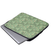 St. Patrick's Day Shamrocks Laptop Sleeve (Voorkant onderkant)
