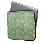 St. Patrick's Day Shamrocks Laptop Sleeve (Voorkant Links)