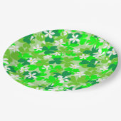 St Patrick's Day Shamrocks Pattern Papieren Bordje (Gekanteld)