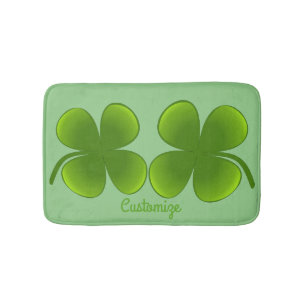 St Patrick's Day Shamrocks Thunder_Cove Badmat
