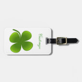 St Patrick's Day Shamrocks Thunder_Cove Bagagelabel (Voorkant horizontaal)