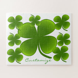 St Patrick's Day Shamrocks Thunder_Cove Legpuzzel