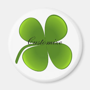 St Patrick's Day Shamrocks Thunder_Cove Magneet