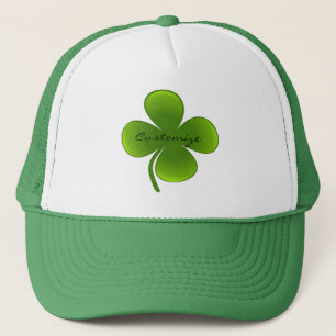 St Patrick's Day Shamrocks Thunder_Cove Trucker Pet