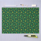 St. Patrick's Day Shamrocks Tissuepapier (Craft)
