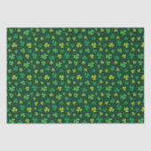 St. Patrick's Day Shamrocks Tissuepapier (Voorkant)