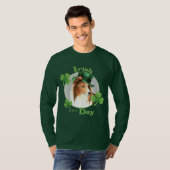 St. Patrick's Day Sheltie T-shirt (Voorkant volledig)