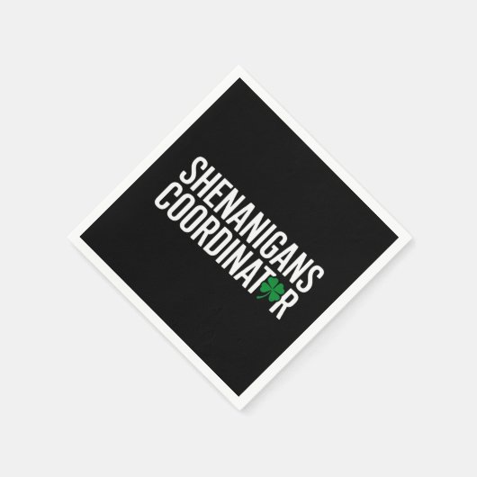 St. Patrick's Day Shenanigan Coördinator Servet (Hoek)