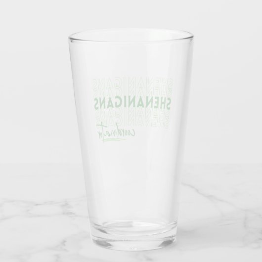 St Patrick's Day Shenanigans Coordinator Glas (Achterkant)