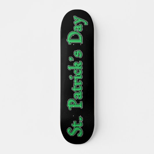 St. Patrick's Day Skateboard (Voorkant)