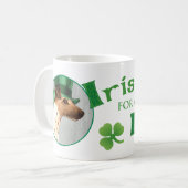 St. Patrick's Day Smooth Fox Terrier Koffiemok (Voorkant links)