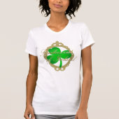 St Patrick's Day Snakes uit Ierland T-shirt (Voorkant)