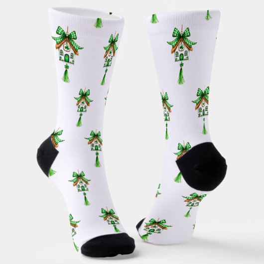 St. Patrick's Day Sokken (Gebogen)