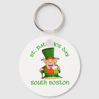 St Patricks Day ~South Boston Sleutelhanger