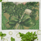  St. Patrick's Day Souvenir, Irish Lass Theedoek (Gevouwen)