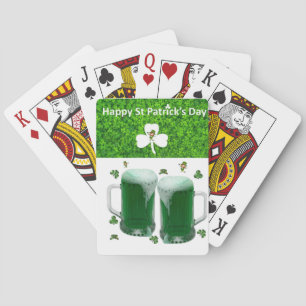 St. Patrick's Day Speaker Card Deck Beer Pokerkaarten