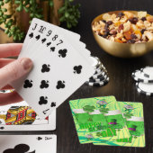St. Patrick's Day Speaker Card Deck Beer Pokerkaarten (Insitu)