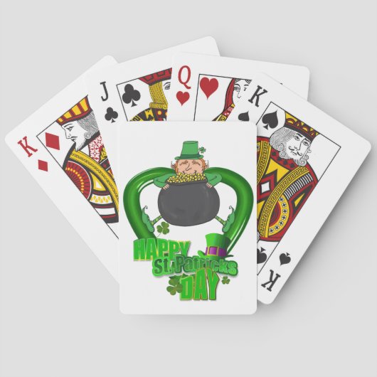 St. Patrick's Day Speekcard Deck Pokerkaarten (Achterkant)