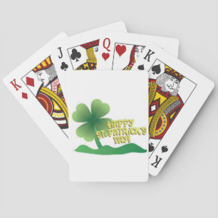 St. Patrick's Day Speekcard Deck Pokerkaarten