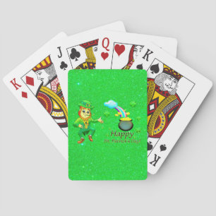 St. Patrick's Day Speekcard Deck Pokerkaarten
