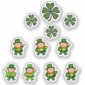 St Patrick's Day Sticker (Voorkant)