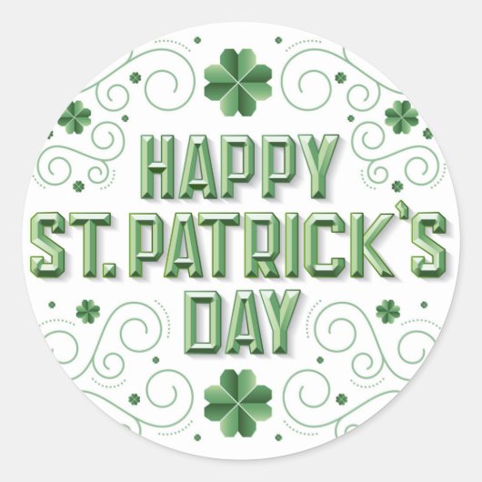 St. Patrick's Day / Stickers (Devant)