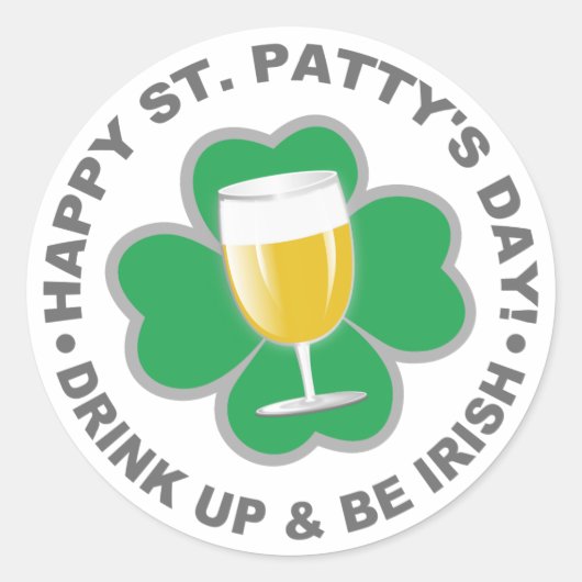St. Patrick's Day stickers (Voorkant)