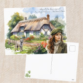 St. Patrick's Day stoere Ierse vrouw Ierse Quote Feestdagenkaart