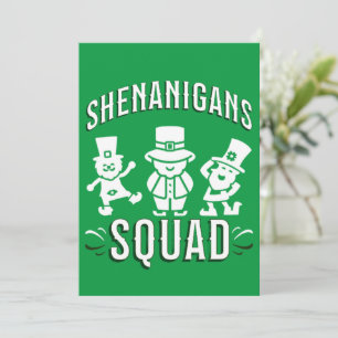 ST. PATRICK'S DAY - STREKENPLOEG FEESTDAGENKAART