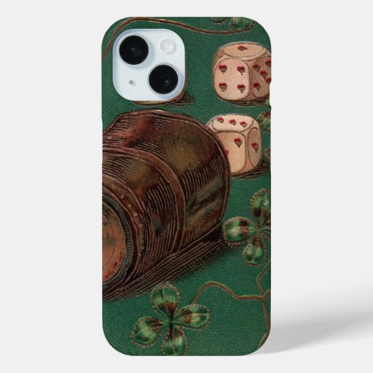  St. Patrick's Day, succes Ierse dobbelstenen Case-Mate iPhone Case (Achterkant)