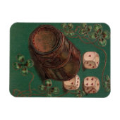  St. Patrick's Day, succes Ierse dobbelstenen Magneet (Horizontaal)