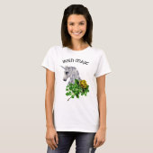 St. Patrick's Day T-shirt féminin Unicorn (Devant entier)