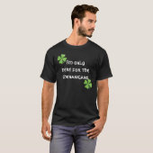 St. Patrick's Day T-shirt met Shamrock (Voorkant volledig)