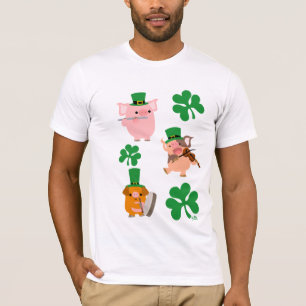 St. Patrick's Day T-shirt voor kleine muzikanten