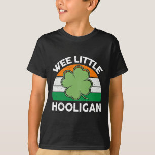 St Patricks Day T-shirt Wee Little Hooligan Grappi