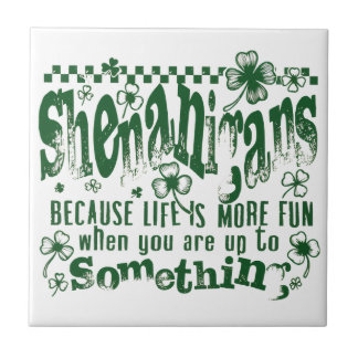 St. Patrick's Day Tegeltje