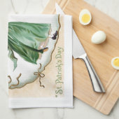 St. Patrick's Day Theedoek (Quarter Fold)